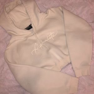 Cropped Alphalete athletic hoodie